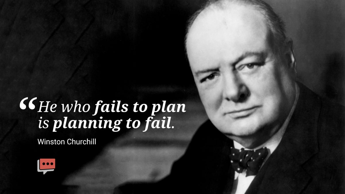 fail to plan quote