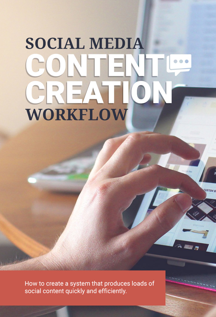 social media content workflow